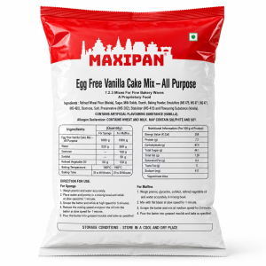 MAXIPAN EGG FREE VANILLA CAKE MIX- ALL PURPOSE