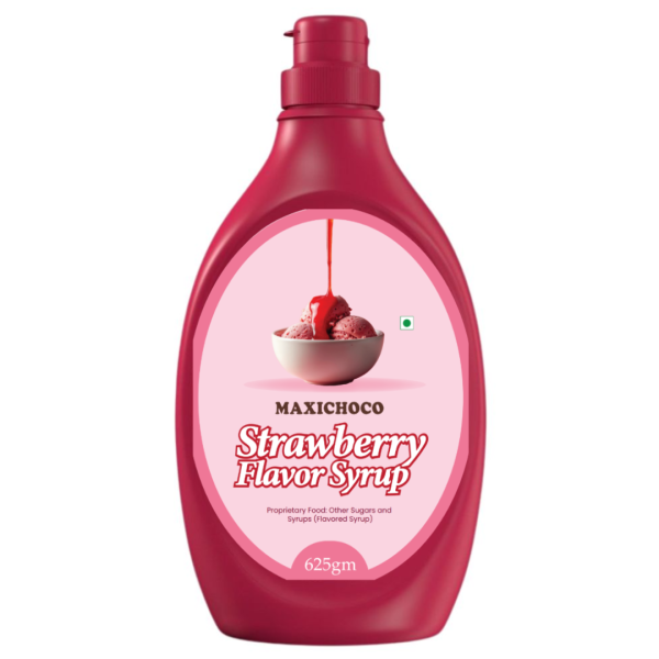 Maxichoco Strawberry Syrup-625Gm