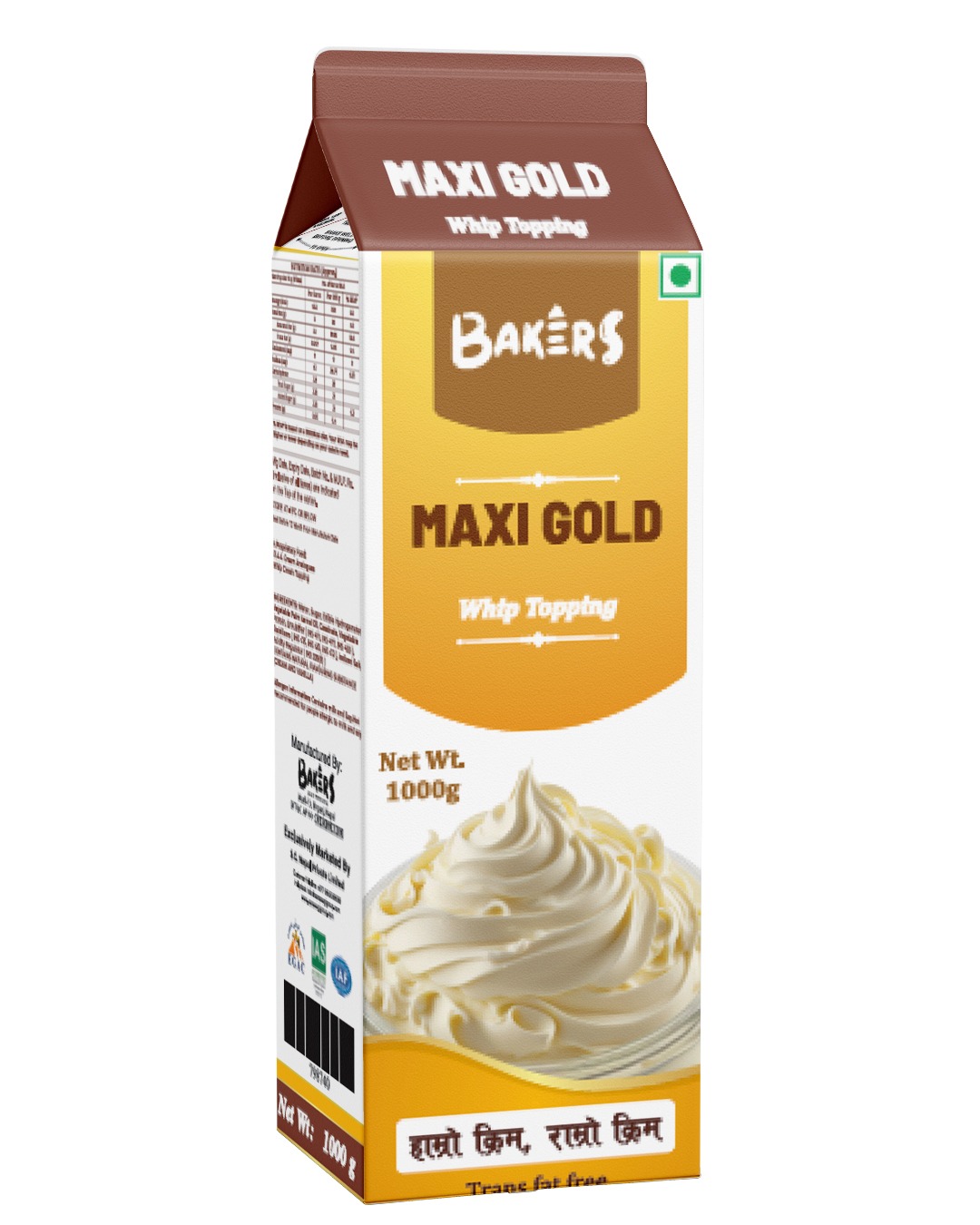 Ndwc Maxigold premium whiptopping -1 kg