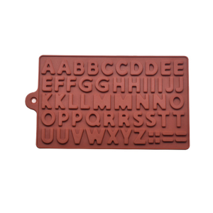 A to Z Silicon Alphabet Chocolate Mould