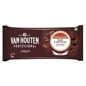 Van Houten Professional Semi Sweet Dark Compound 1kg
