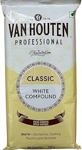 Van Houten Professional Classic White Compound Chocolate 500g
