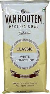 Van Houten Professional Classic White Compound Chocolate 500g