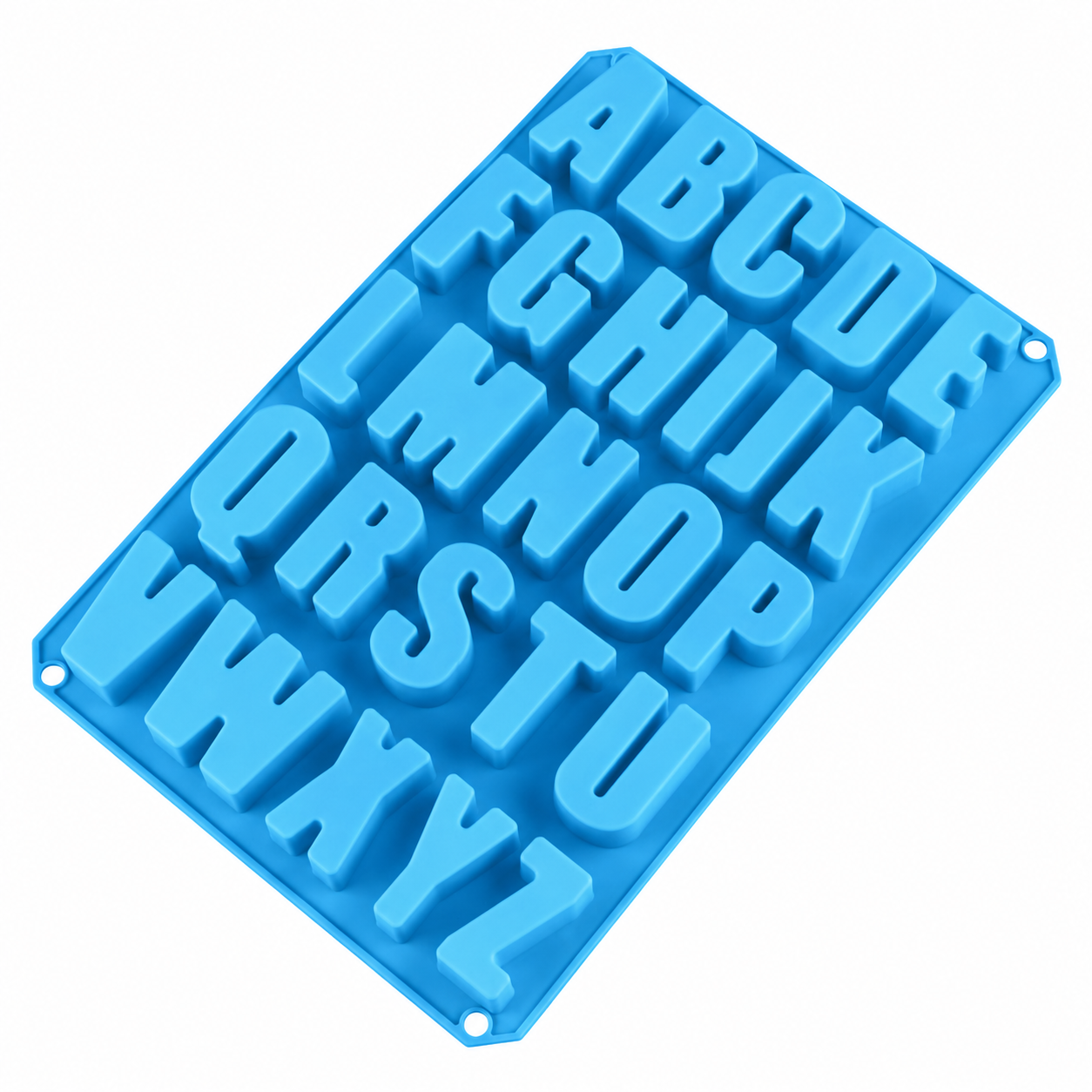 Alphabet Silicone Chocolate Mold | A-Z Letter Candy, Fondant & Cake Decoration Mould